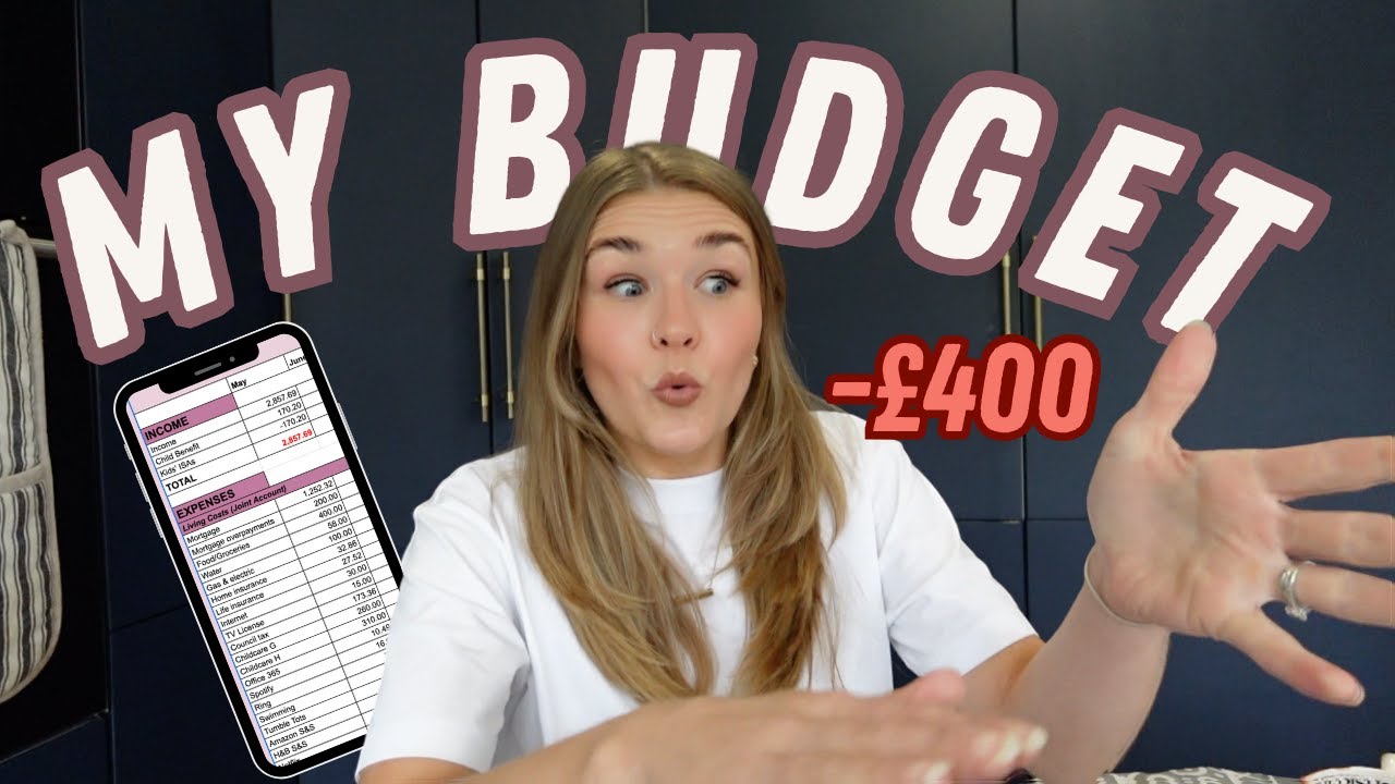 *REAL* Monthly BUDGET of a MUM: income, expenses, savings + investments: how I budget my money UK