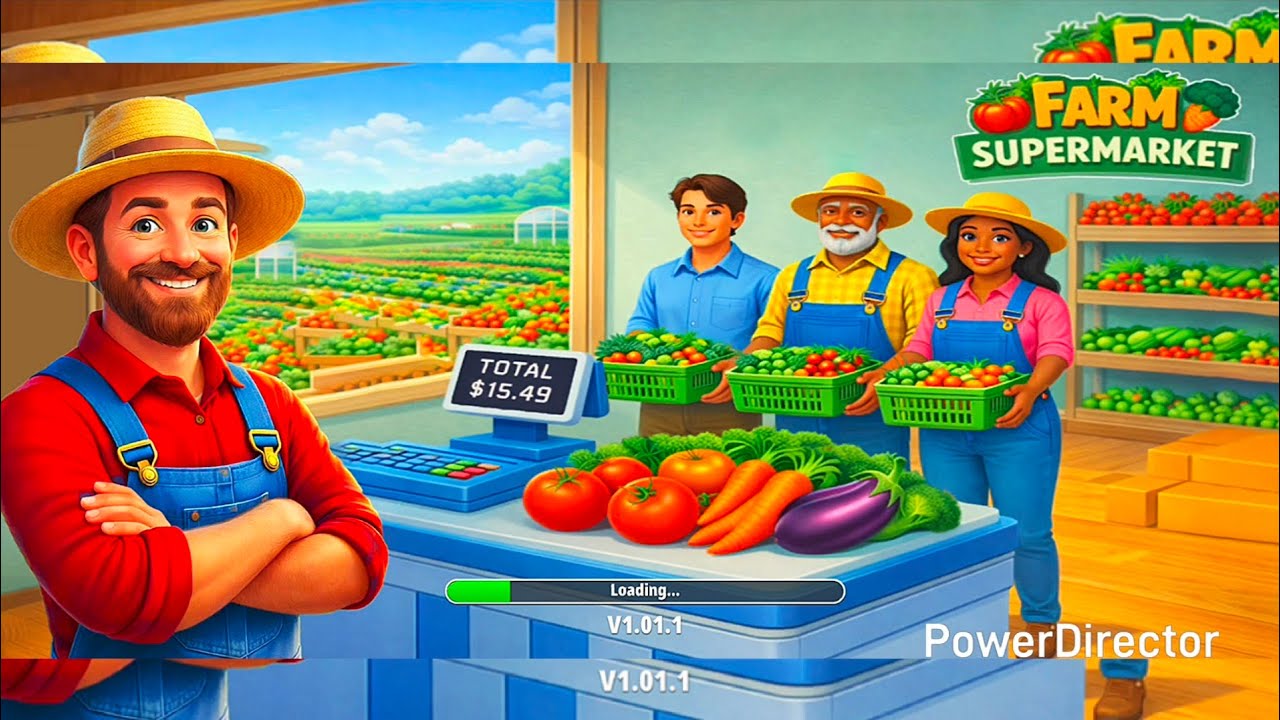 Farm To Supermarket Simulator Gameplay Walkthrough Part 1 (Android, iOS) 