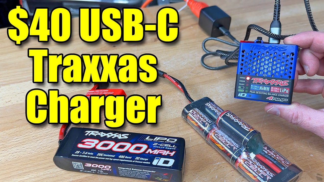 Best Cheap Easy To Use Traxxas EZ-Peak USB-C Battery Charger
