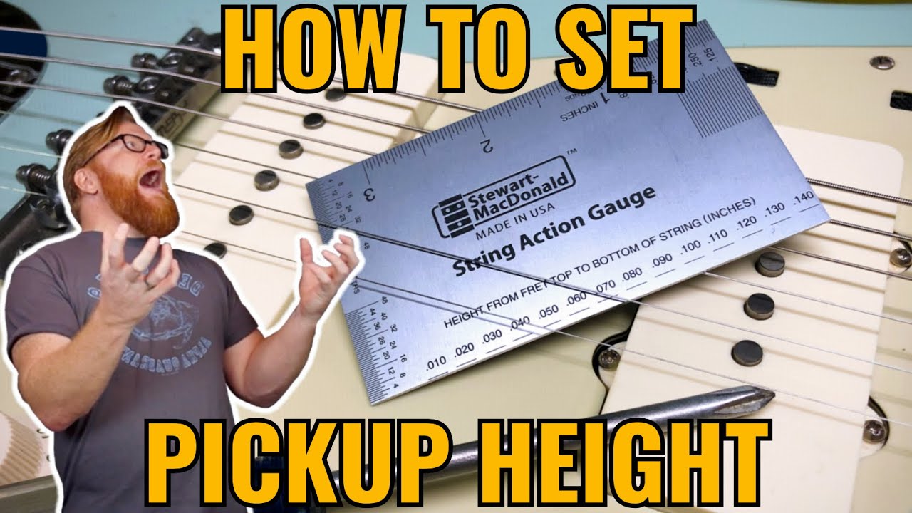 HOW TO: Set Pickup Height for Fender Offset Guitars Jazzmaster, Jaguar, Bass VI