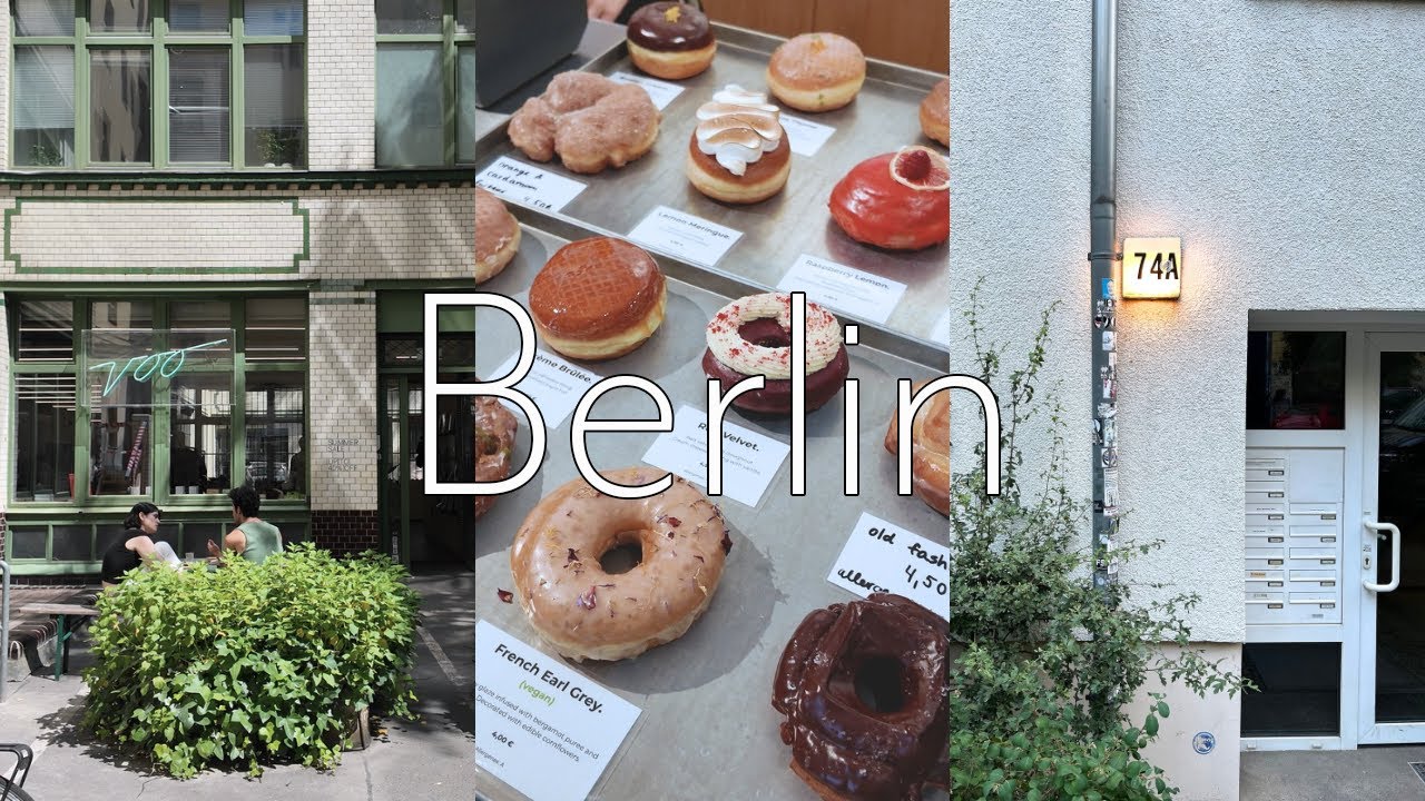 [VLOG] ベルリン旅行🇩🇪｜おしゃれエリアを散策｜カフェ,セレクトショップ,レコードショップ,古着屋