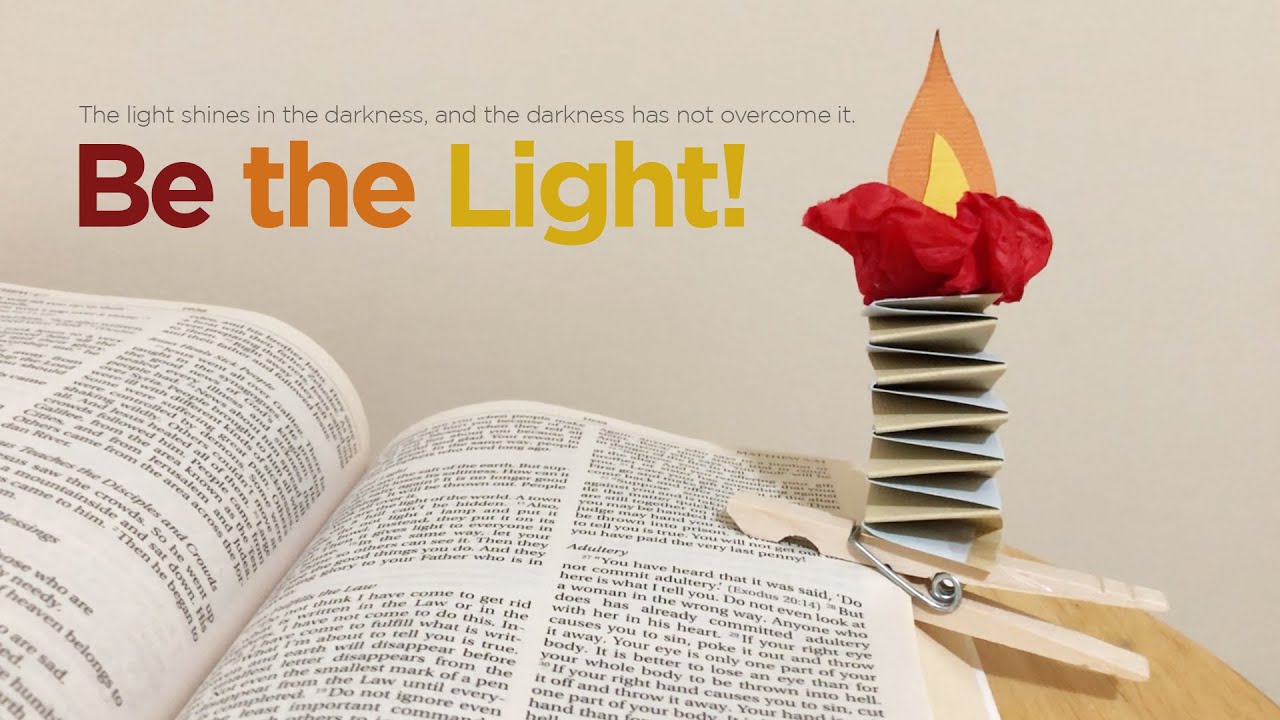 Be the light | Jesus is the Light! | Sunday school Crafts