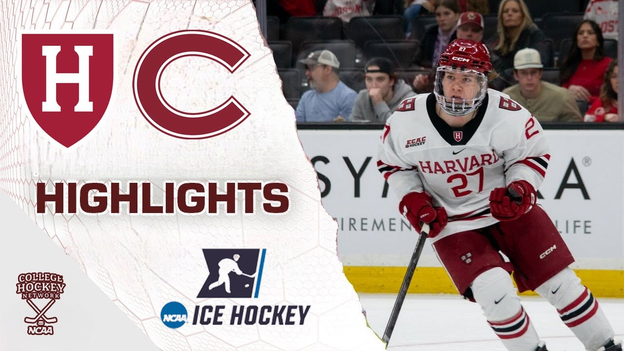 Harvard vs Colgate | NCAA College Hockey Highlights | January 23, 2026