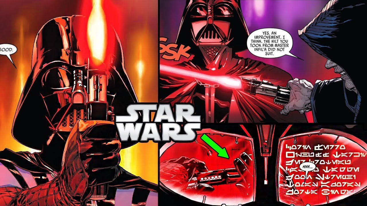 Darth Vader BUILDS HIS NEW LIGHTSABER then CONFRONTS Palpatine (CANON) - Star Wars Explained