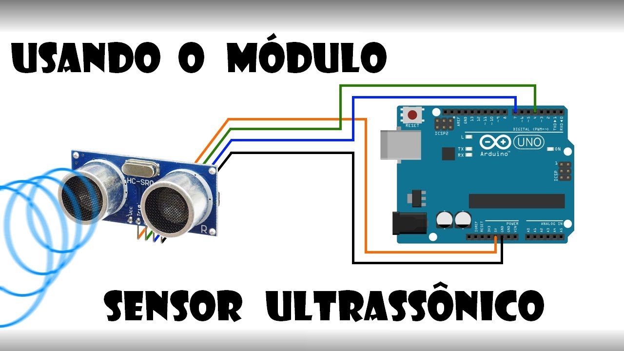 Arduino – Usando o módulo sensor ultrassônico