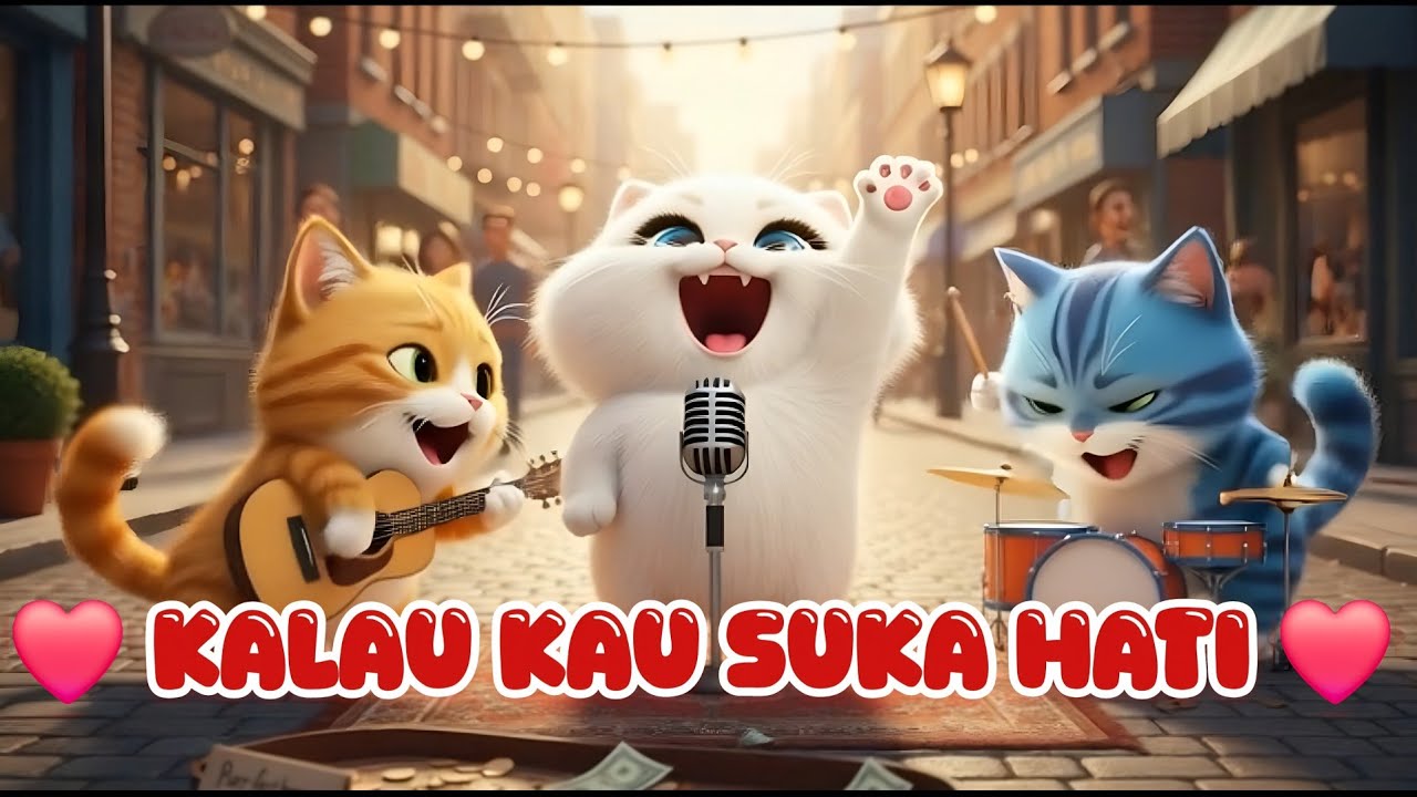 Kalau Kau Suka Hati Tepuk Tangan - Lagu Anak | Kucing - Kucing Lucu | Lagu Anak Anak