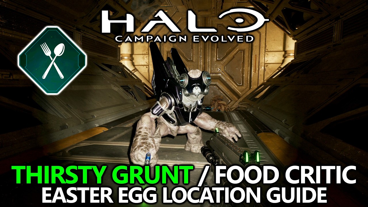 Halo Campaign Evolved &mdash; Пасхалка с жаждущим Грантом &mdash; Гайд по достижению/трофею &laquo;Критик еды&raquo;