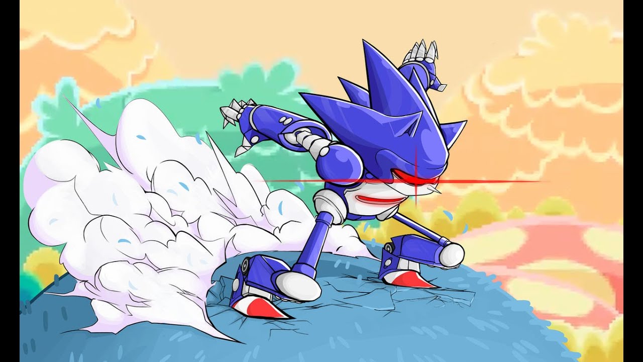 SMBZ the Game (SMBZ-G) l Mecha Sonic Arcade Mode l Test Run