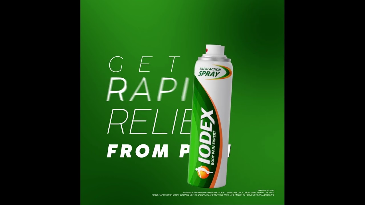 Iodex Rapid Action Pain Relief Spray
