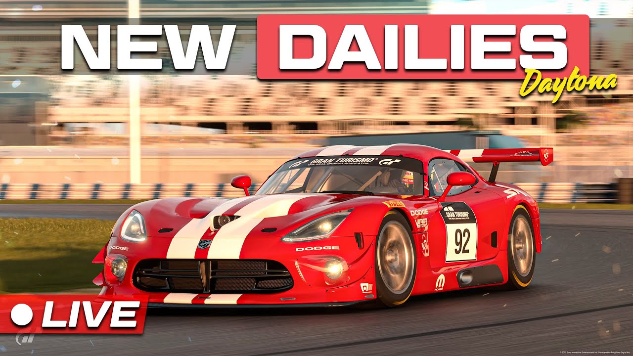 🔴 GT7 | New Week of Daily Racing - Daytona in Gr.3 | Live 🔴