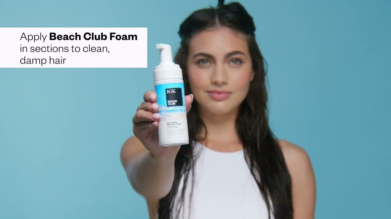 IGK BEACH CLUB FOAM TUTORIAL