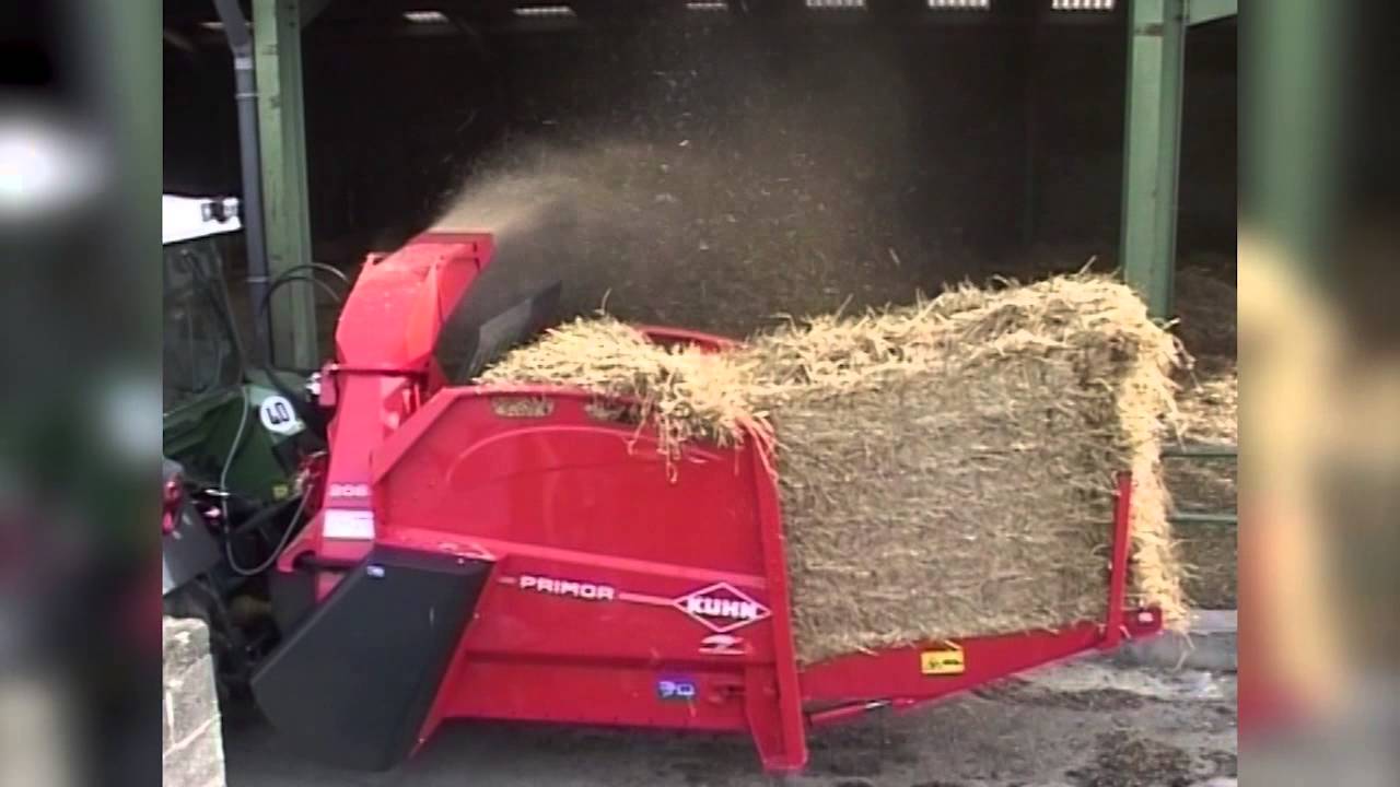 KUHN PRIMOR 2060 M - Straw Blowers & Feeders (In action)