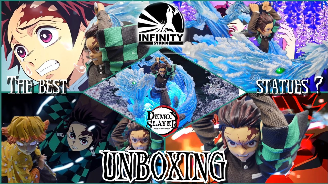 👺🗡UNBOXING TANJIRO DE @InfinityStudio 4K🗡👺