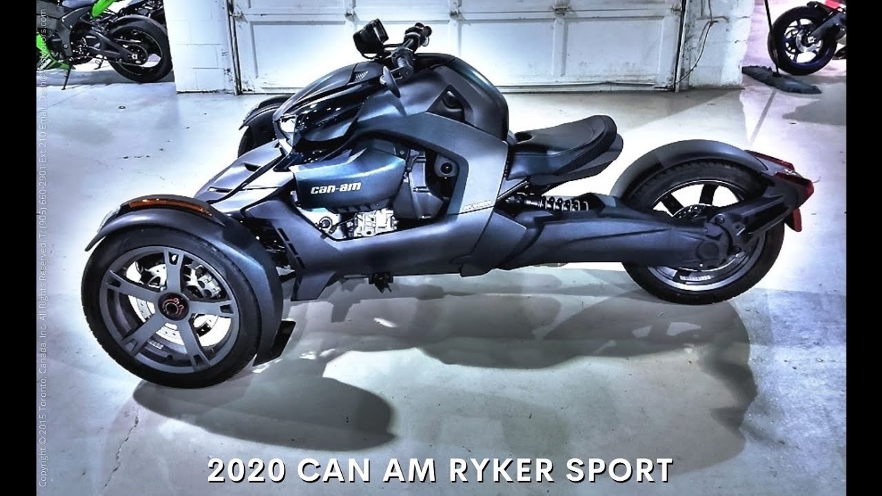 2020 Can Am Ryker Sport Edition Walk Around Video