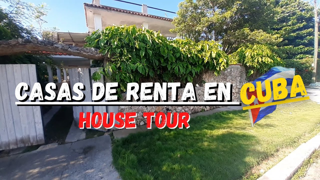 Así es una CASA de RENTA barata en CUBA/CASAS en la PLAYA/Precios y ofertas.