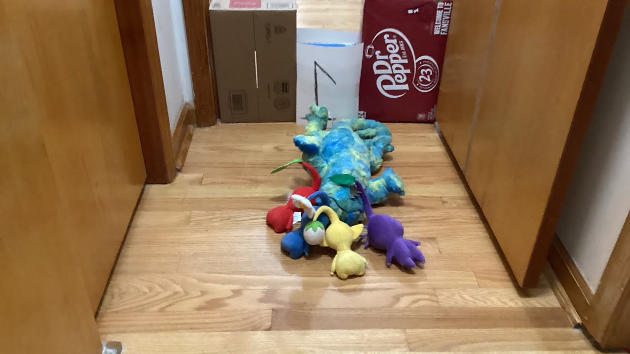 The Adventures of Red, Yellow, Blue & Purple Pikmin in the Forest Labyrinth 