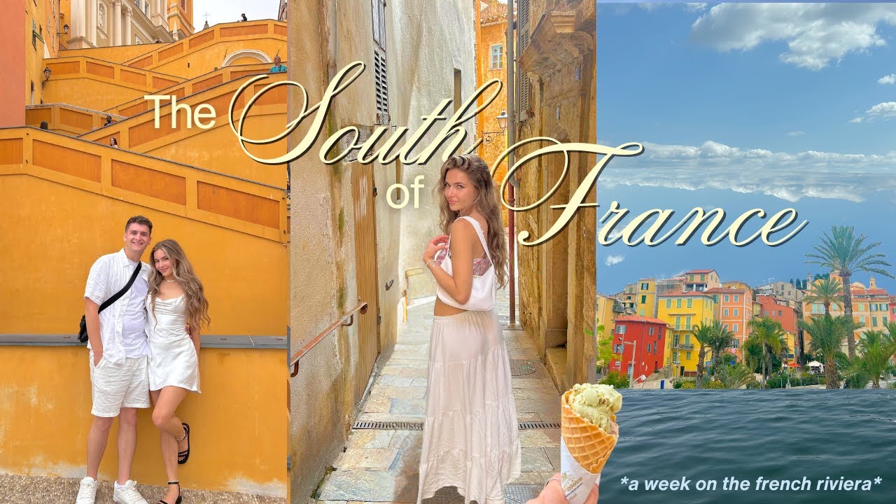 SOUTH OF FRANCE VLOG 🐚 beach days & exploring the french riviera