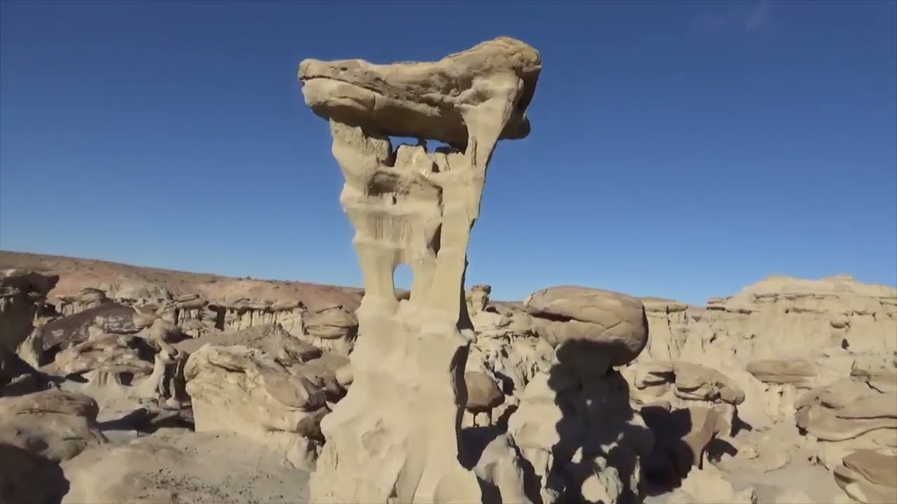 In Search Of The Alien Throne - Valley Of Dreams - New Mexico - Hoodoo's - Petrified Wood