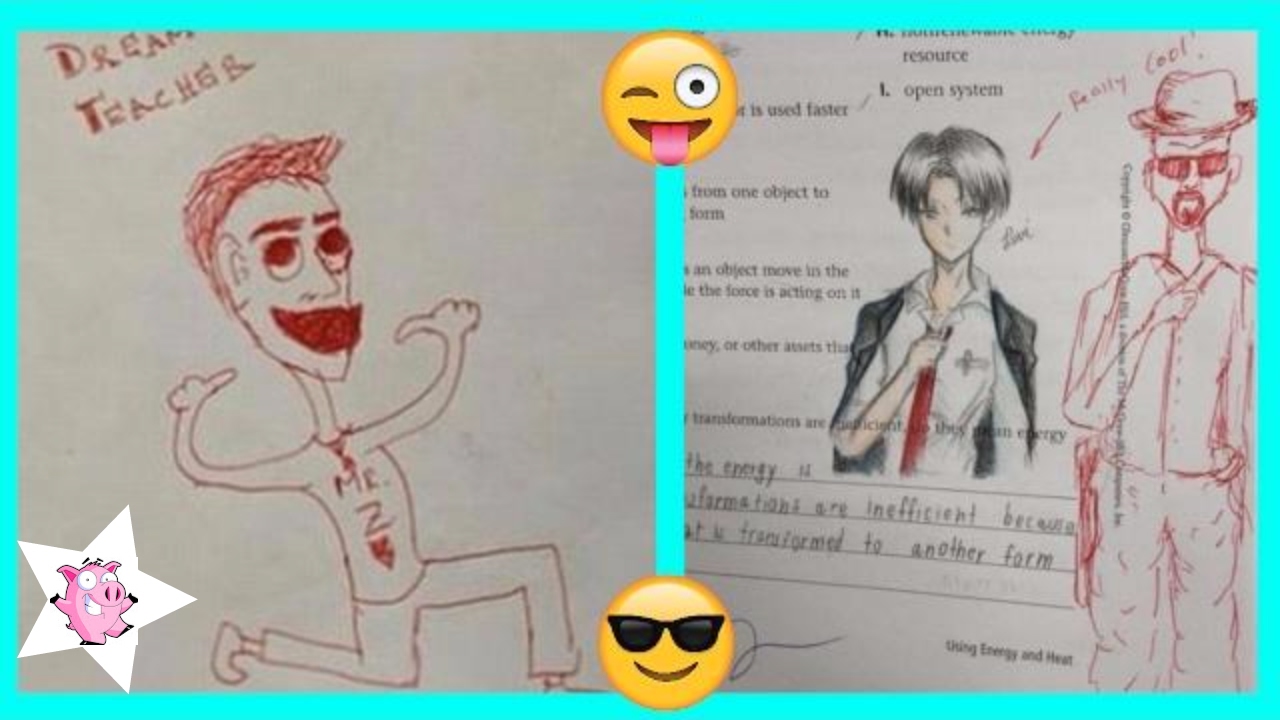 Teacher Finishes Doodle