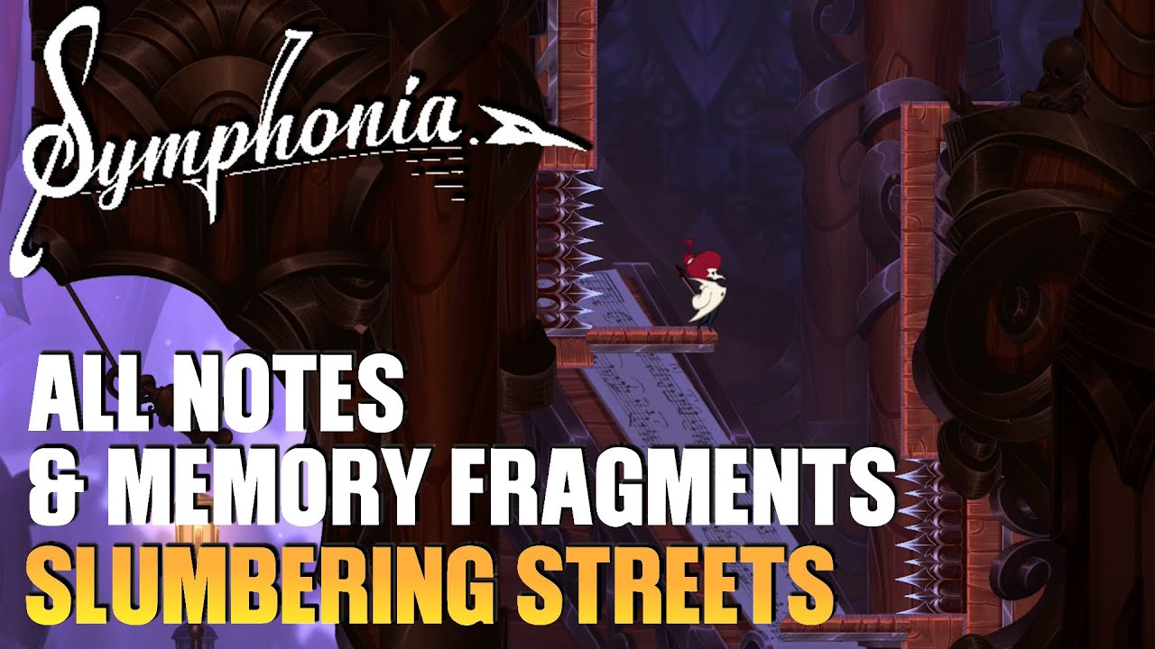 Symphonia - SLUMBERING STREETS Musical Notes & Memory Fragments Collectibles