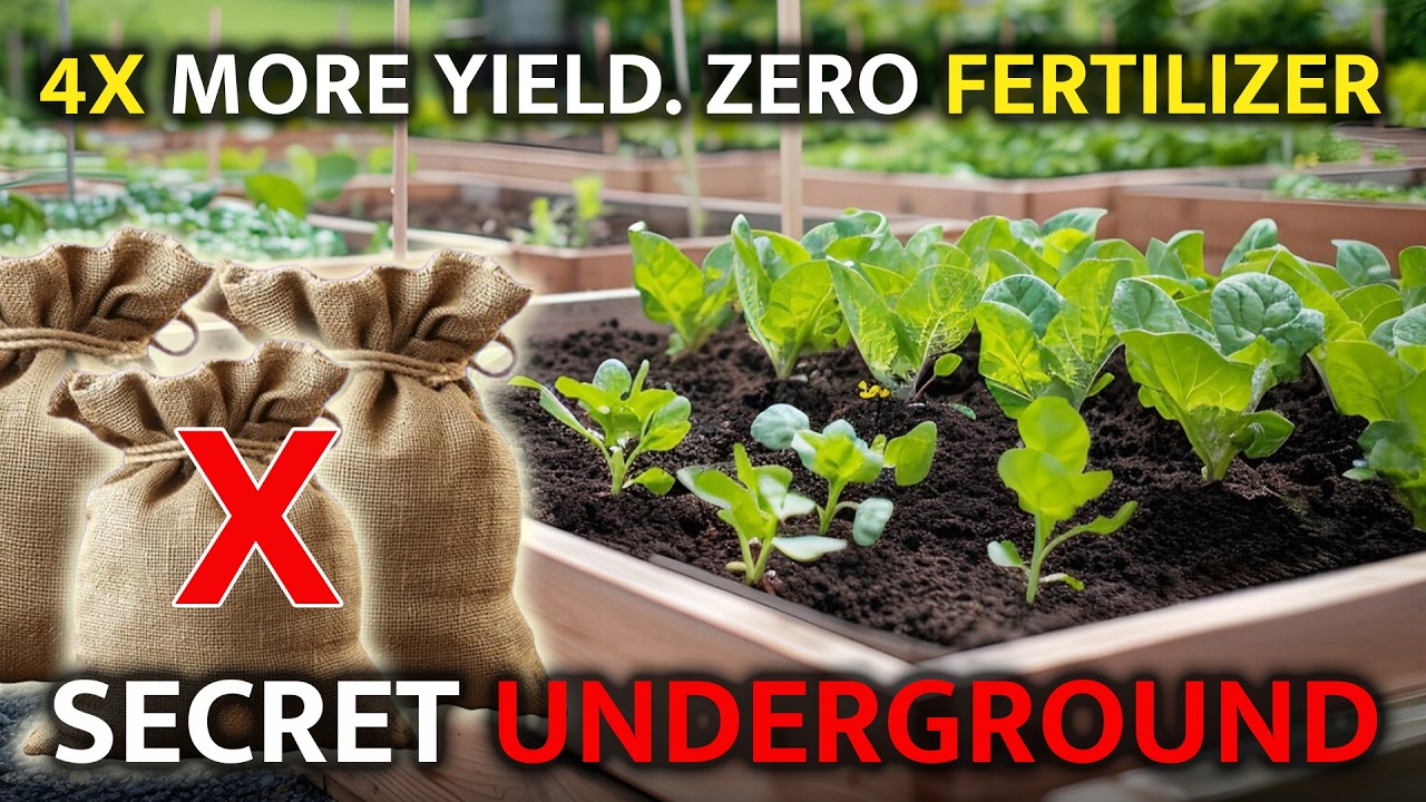 The $0 Garden Method That Needs No Watering. Why No One Tell You This.
