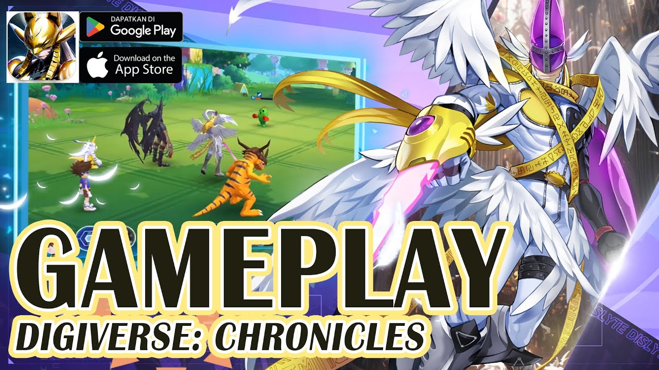 DIGIVERSE: CHRONICLES GAMEPLAY - DIGIMON GAME 2023 | GACHAMAN GAMEPLAY