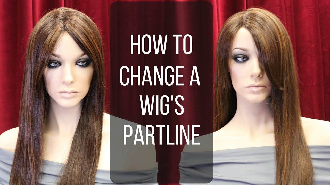 DIY How To Change a Wig's Hair Part Line with an Iron   - DoctoredLocks.com