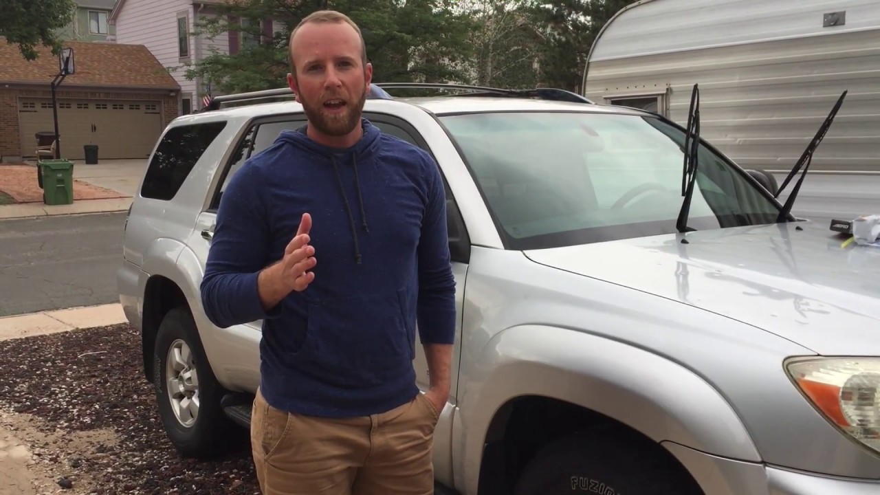 How to Replace Old Wiper Blades Toyota 4Runner