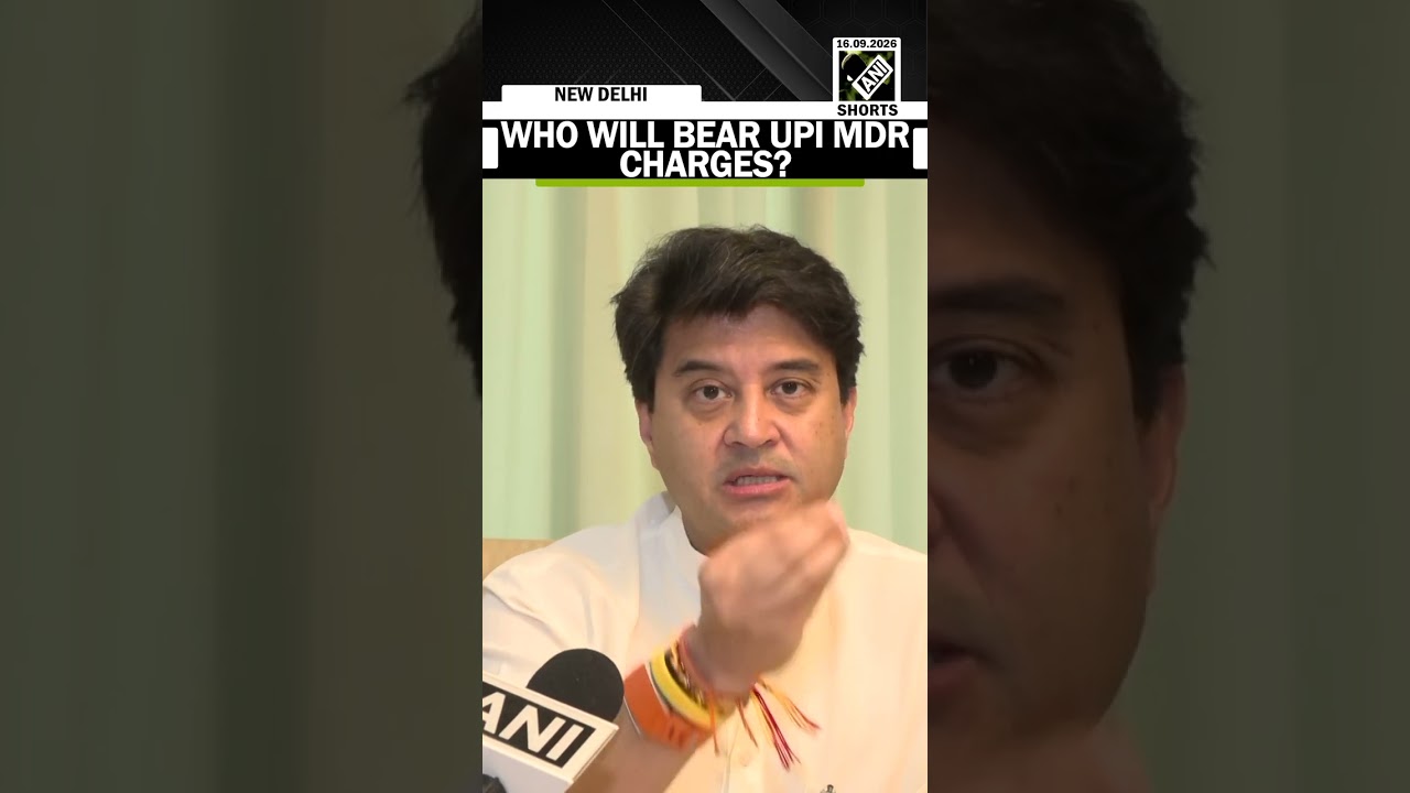 Who will bear the cost of UPI MDR charges? Communications Minister Jyotiraditya Scindia explains