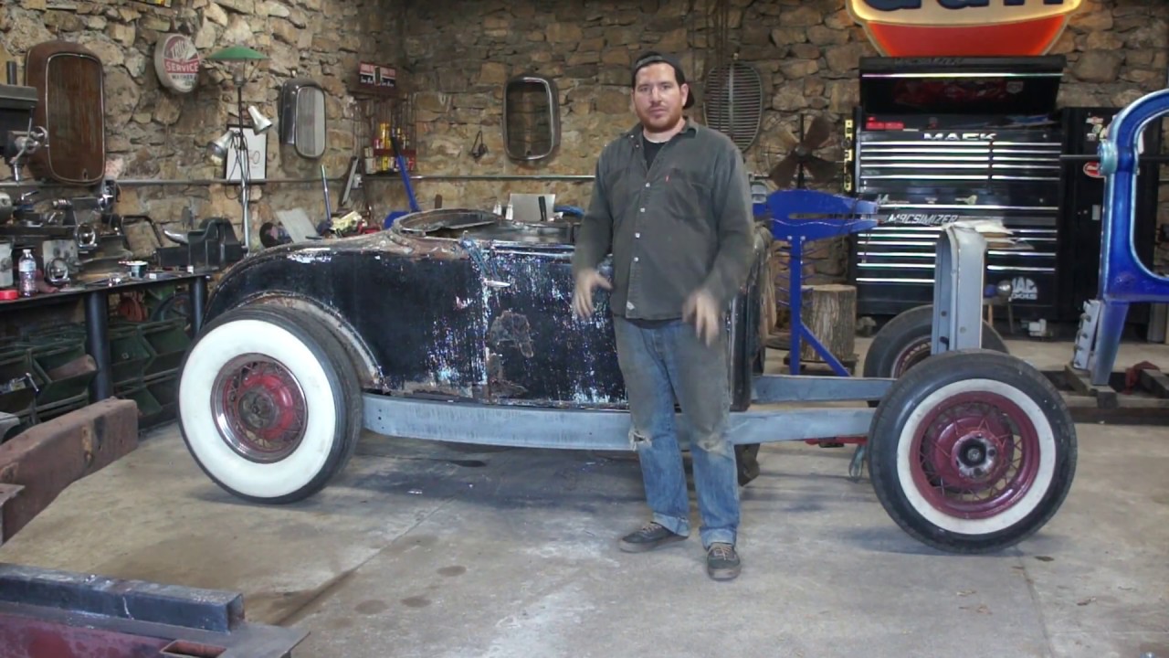 How to Lower a 1932 Ford- Sweet Heart Roadster Rear Frame Notch Ep. 28