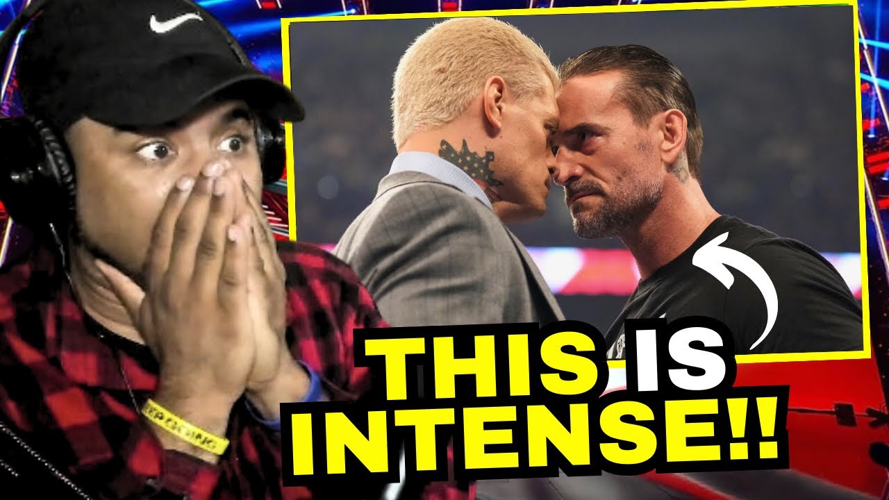 CM Punk and Cody Rhode's INTENSE PROMO!! - WWE RAW REACTION!!