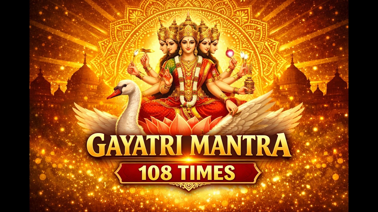 “Gayatri Mantra – 108 Times  Divine Vaani”