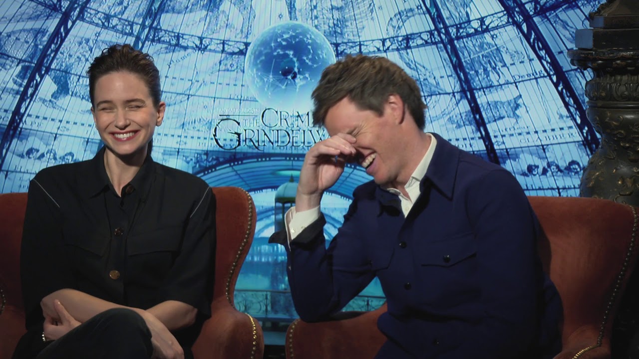 Alexis Puig charl&oacute; con los protagonistas de ANIMALES FANTASTICOS Los cr&iacute;menes de Grindelwald