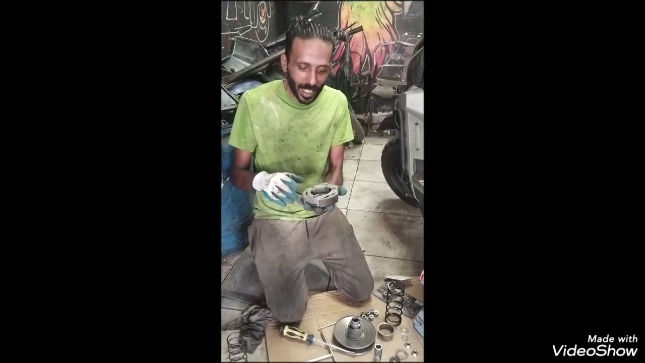 🎥 تعديل فتيس(cvt) سكوتر كيواي كيت