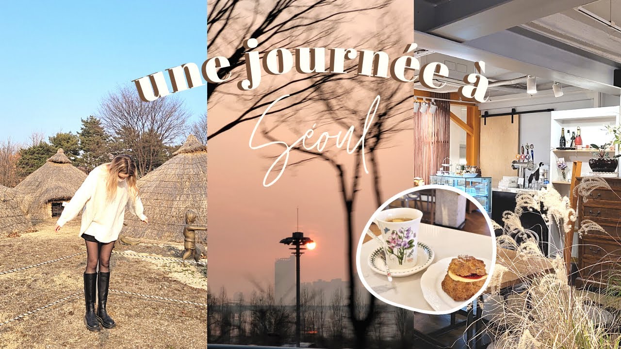 UNE JOURNÉE À SEOUL, VISITE DU SITE PRÉHISTORIQUE DE SÉOUL ET CAFE