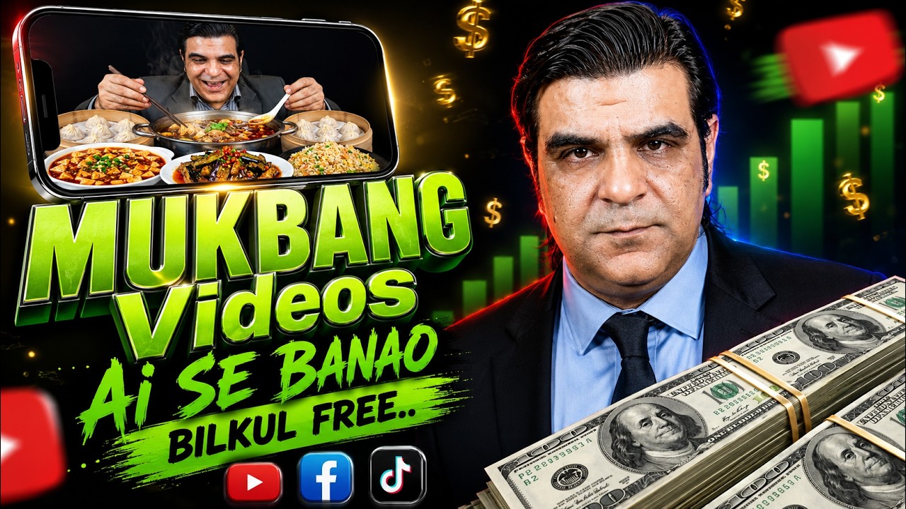 Create VIRAL AI Mukbang Videos with One Master Prompt (Image + Video) | Complete Tutorial