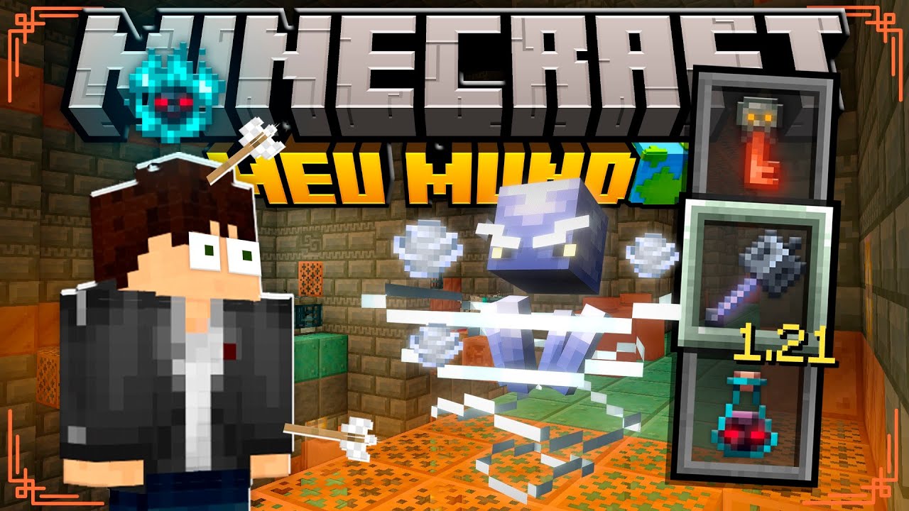 ZEREI as CÂMARAS DE JULGAMENTO do MINECRAFT 1.21 - Minecraft Survival Eterno
