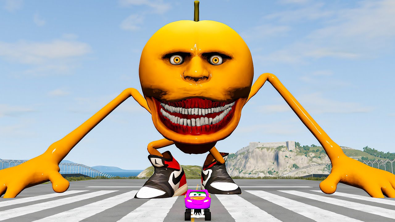 Epic escape from Lightning McQueen Coachpickles , Odindindun Tapes , MCqueen 95 Eater BeamNG.Drive