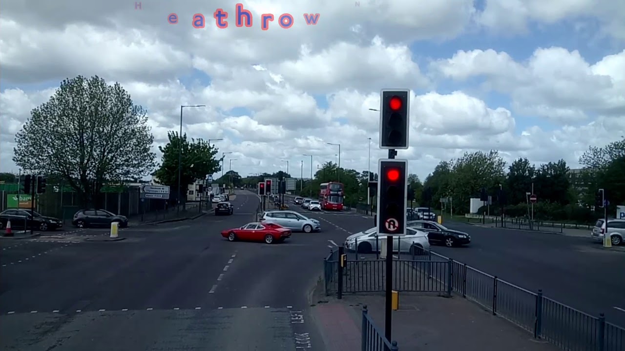 FULL ROUTE VISUAL | London Bus Route 222 - Hounslow Bus Station to Uxbridge | VWH2167 (LK16DFD)