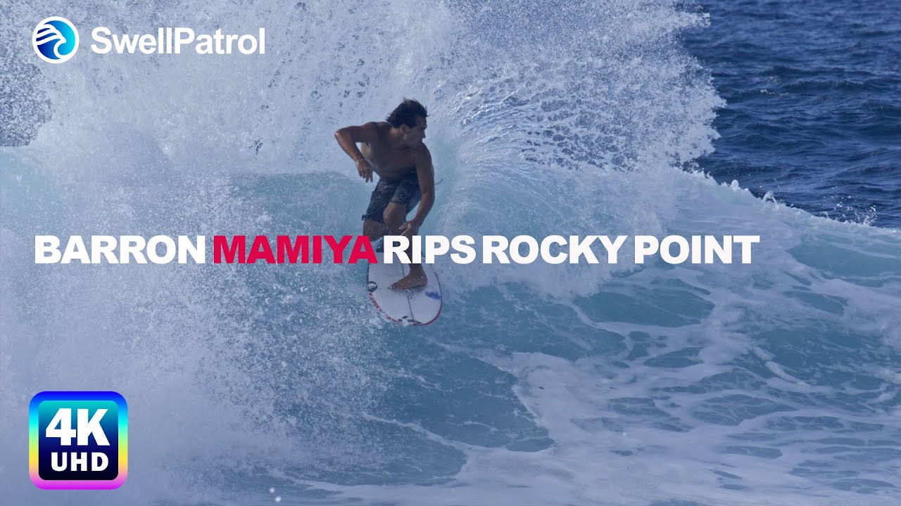 Barron Mamiya Rips Rocky Point before the start of Meo Pro Portugal