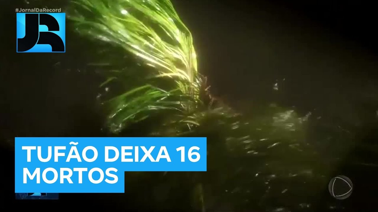 Passagem de tuf&atilde;o no Vietn&atilde; deixa pelo menos 16 mortos