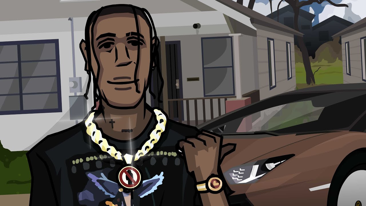 Travis Scott - Beibs in the trap ANIMATED