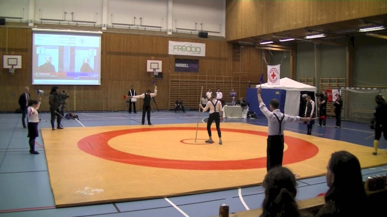 Axel Pettersson vs Thomas Nyzell open longsword final, fight for 1st place Swordfish 2014