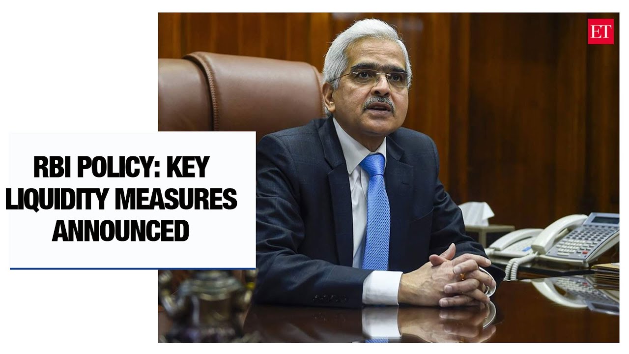 RBI Policy news: Key liquidity measures announced by Guv Shaktikanta Das