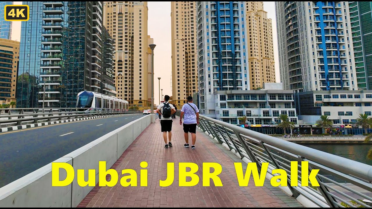 DMCC to JBR Walk | Evening Walking Tour | 22 August 2024