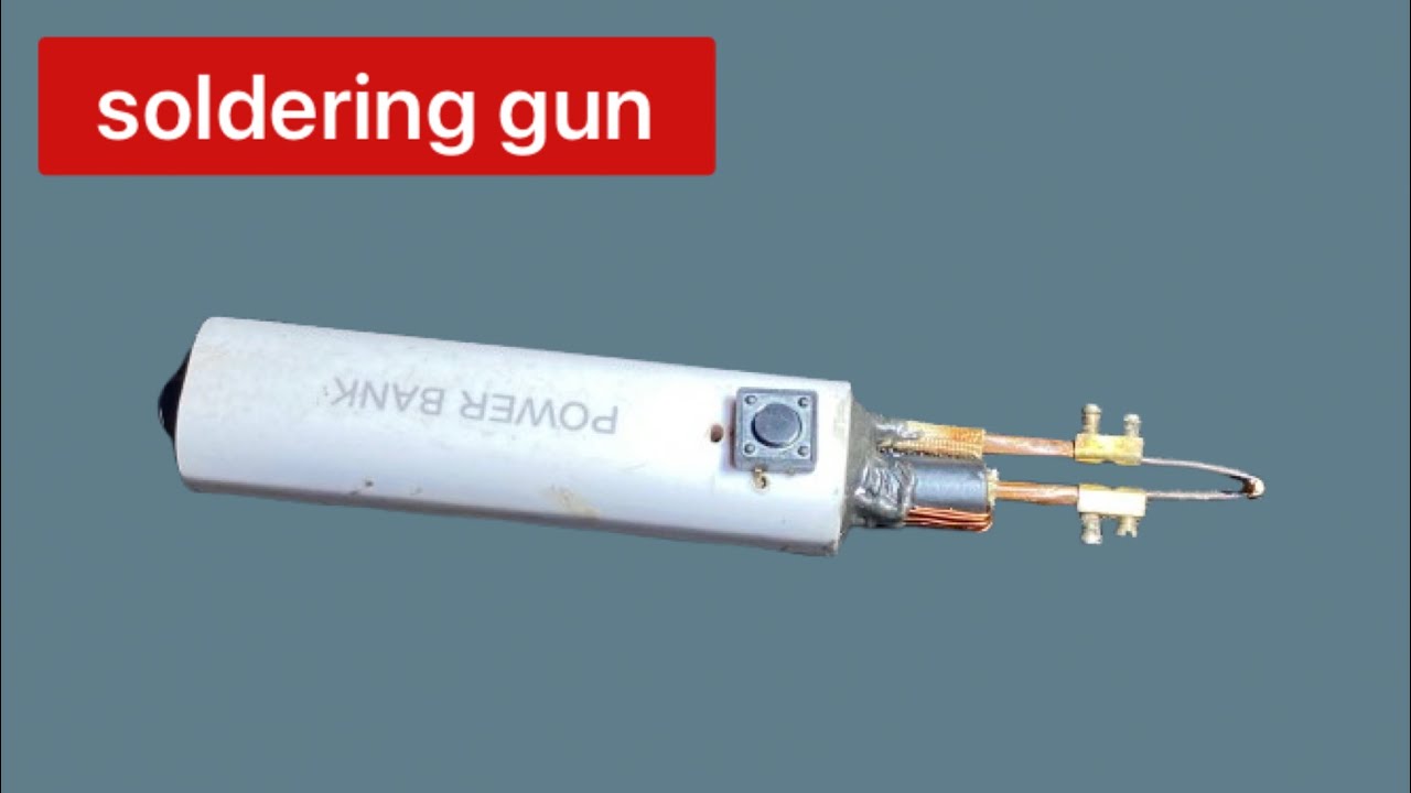 Chế Mỏ Hàn Xung Bằng Linh Kiện Cũ Dễ Tìm | DIY Pulse Soldering Iron from Recycled Parts. Levien DIY