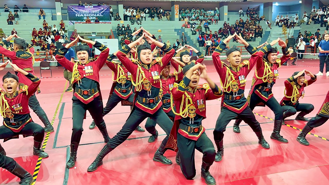 TRAGEDI DONGGALA! JUARA UTAMA 2 Paskibra SMK Singaparna Tasikmalaya | LOBB FINAL TOUR 2025 U-19
