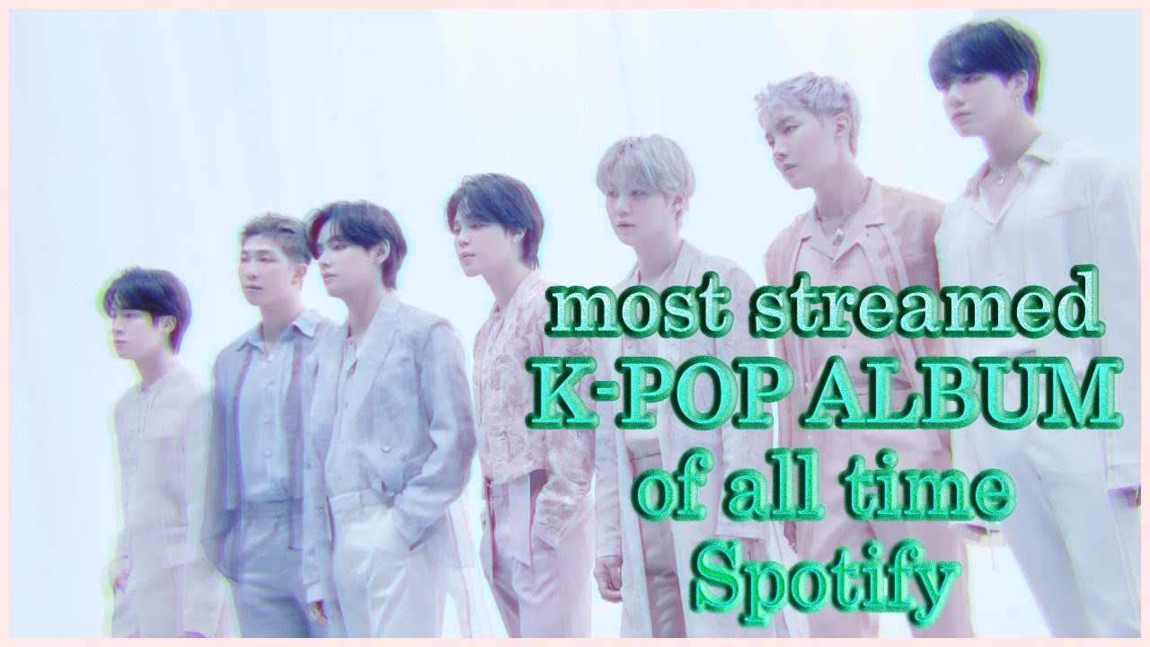 MOST STREAMED KPOP ALBUM OF ALL TIME ON SPOTIFY ! (UPDATE MAY 2024)