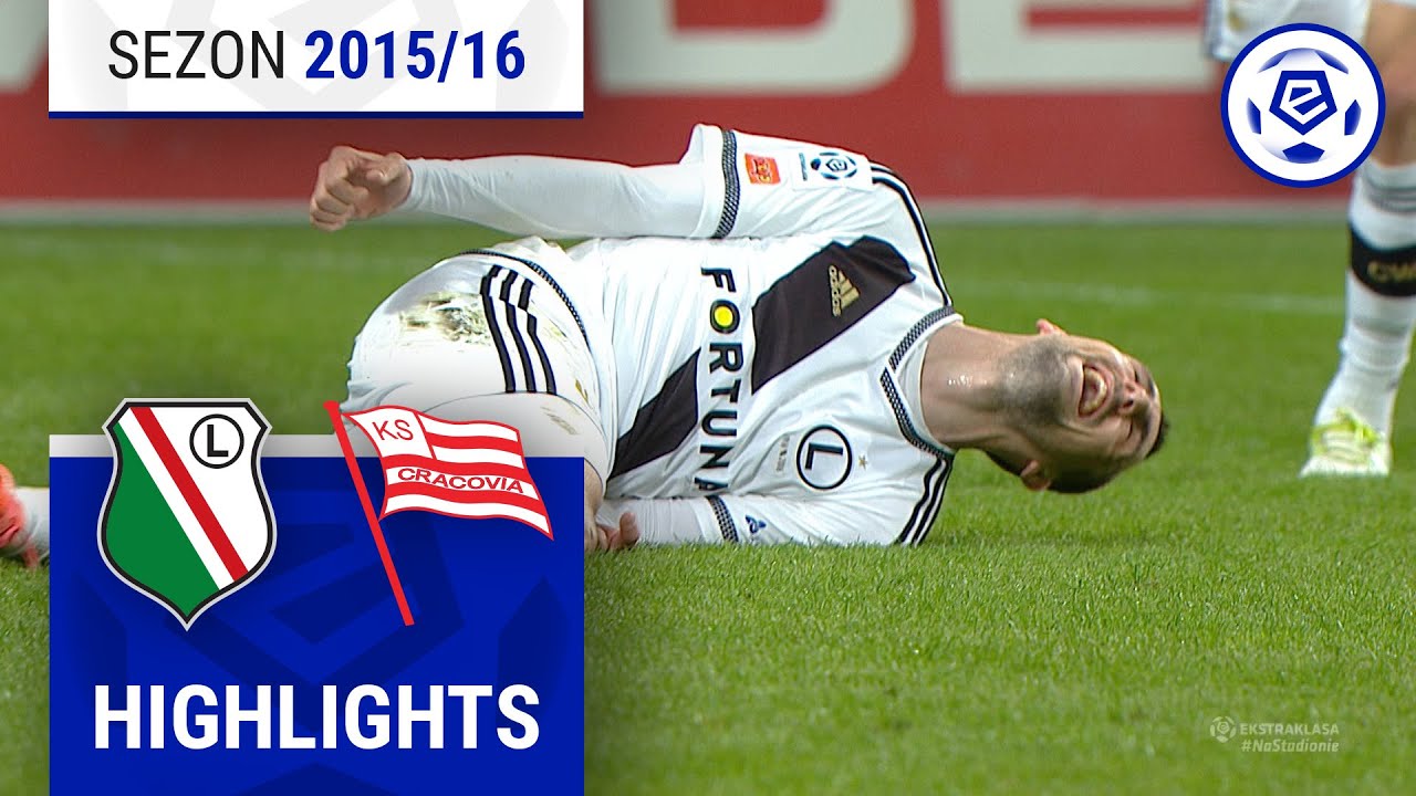 Legia Warszawa - Cracovia 4:0 | SKRÓT | Ekstraklasa 2015/16 | 33. Kolejka
