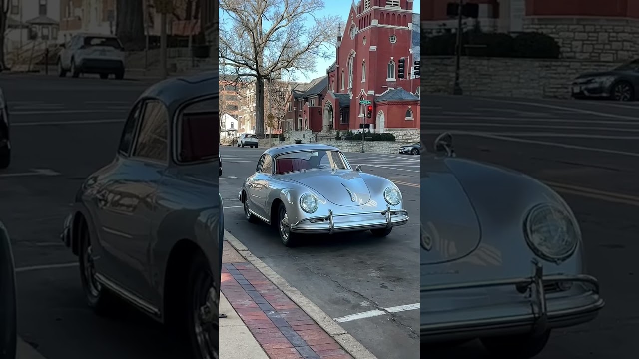 Porsche 356 1600 Has A Beautiful Exterior Color!🤩 #porsche #Porsche356 #Porsche1600 #shorts